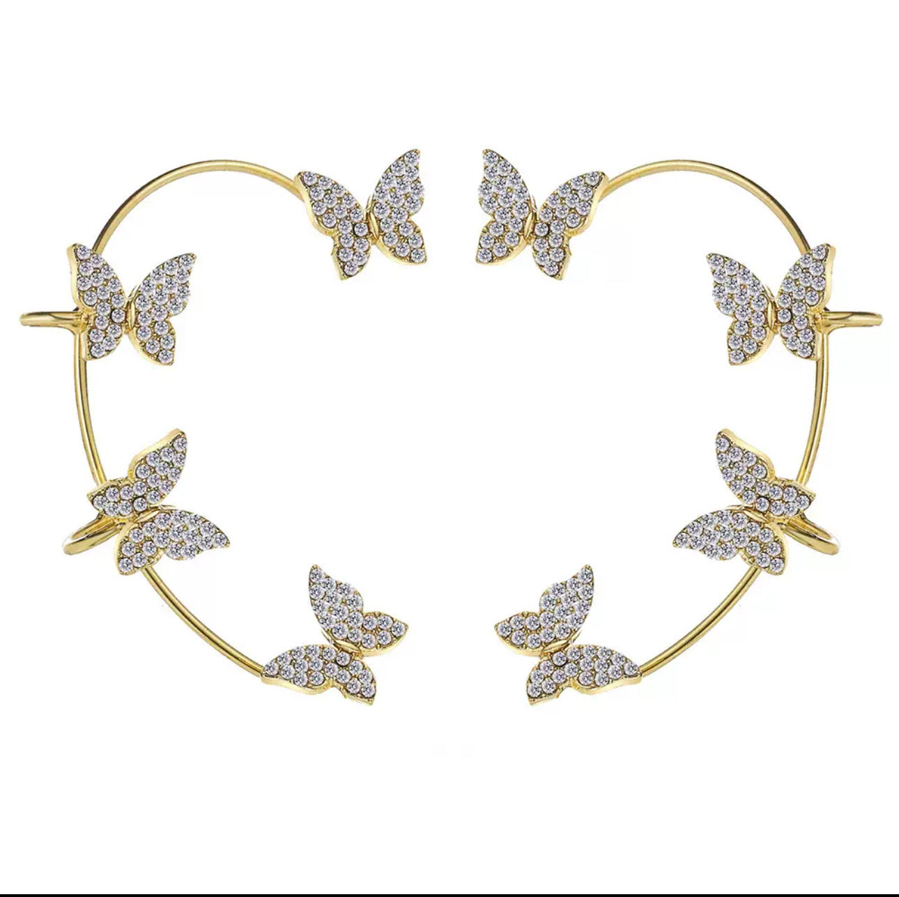 Butterfly Ear Cuff - SlfLuvs Jewelry