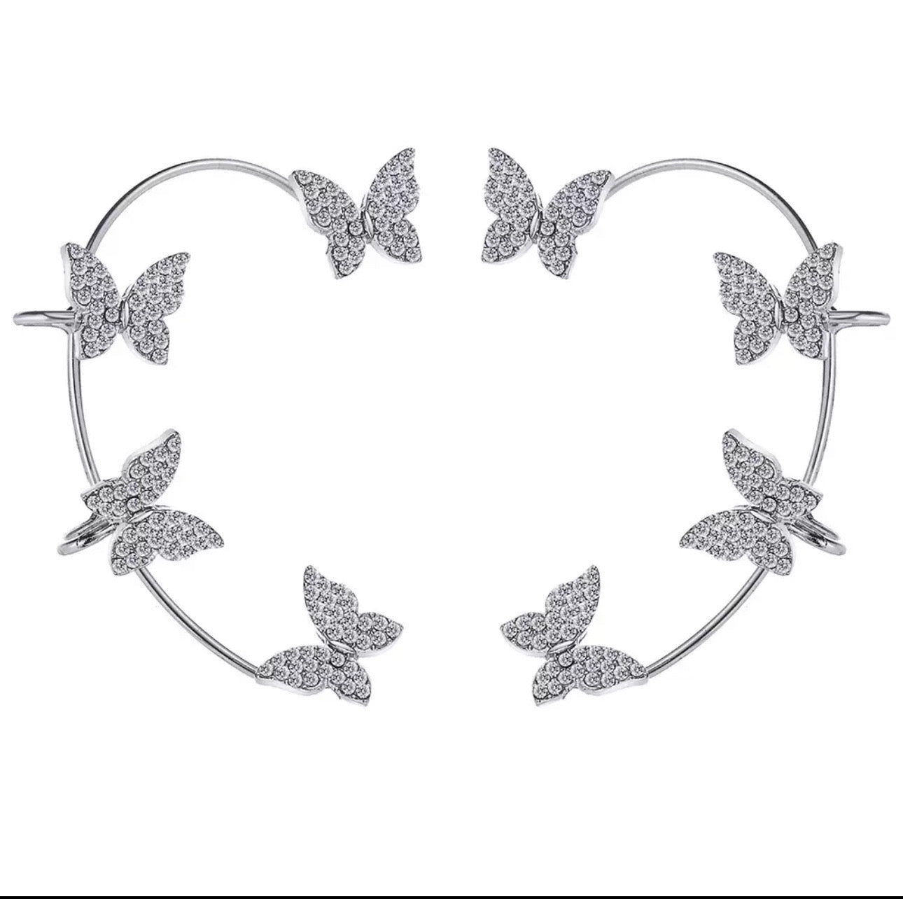 Butterfly Ear Cuff - SlfLuvs Jewelry