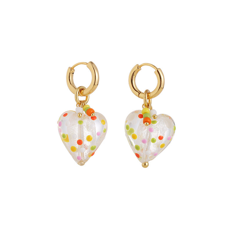 Candy Hearts Earring - SlfLuvs Jewelry