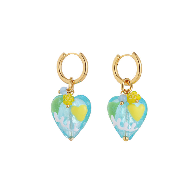 Candy Hearts Earring - SlfLuvs Jewelry