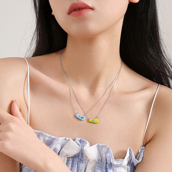 Candy Clip Necklace - SlfLuvs Jewelry