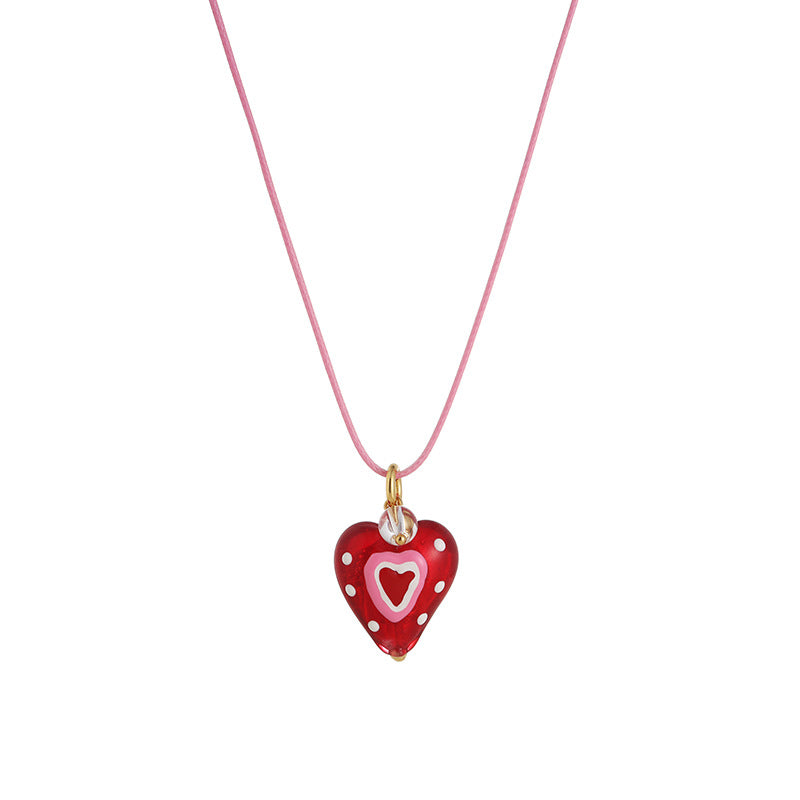 Candy Hearts Necklace